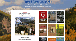 Desktop Screenshot of davidpetersenbooks.com